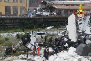 Ponte Morandi: inferno